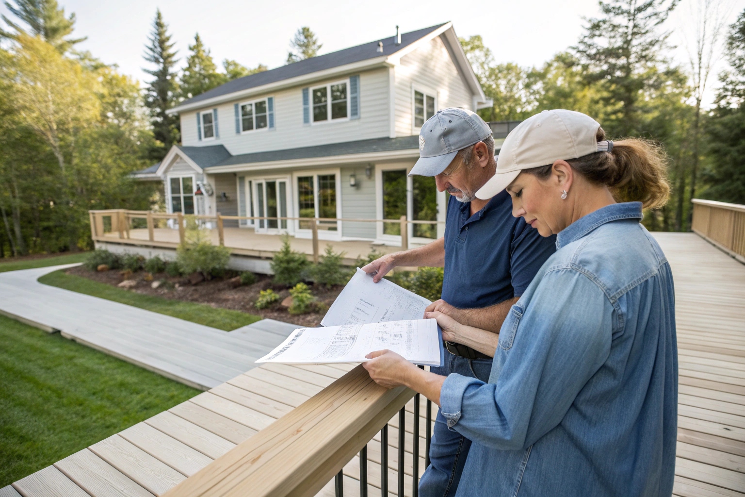 Custom deck design consultation Central Coast professional deck builder planning